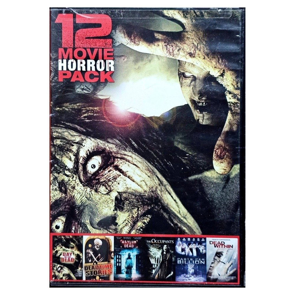 12‎ Movie Horror Pack Echo Bridge DVD Collection Thriller Cult Cinema Set Vol